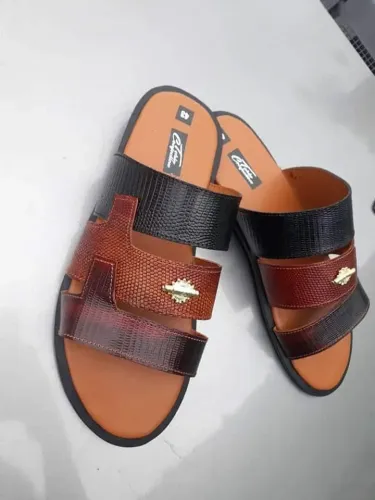 Sandales soft Tchin  Marron boucle dorée AKAN