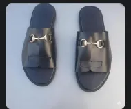 Sandales soft Tchin ST All Black avec Boucle