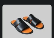 Sandales soft Tchin ST Babouche Noir et marron