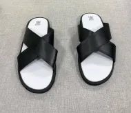 Sandales soft Tchin ST  Noir et blanc Élégance -Homme
