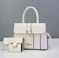 Sac à main Ensemble 3 en 1 -Pire White