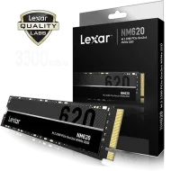 Disque Dur 1 Tera SSD M.2 Lexar NM620 PCIe 2280 Gen3x4 NVMe