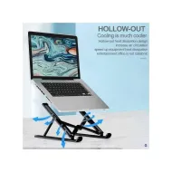 LZDUATAN 10 Steps Laptop Stand Desktop Stand Can Be Adjusted In