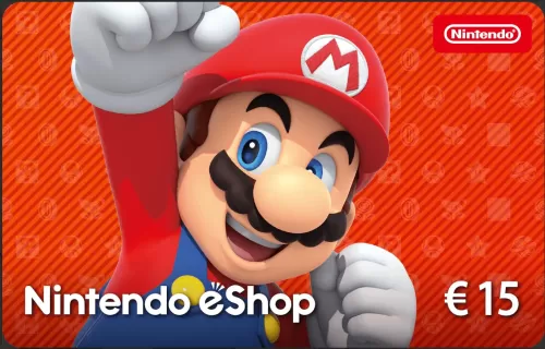 Carte Nintendo eshop 15