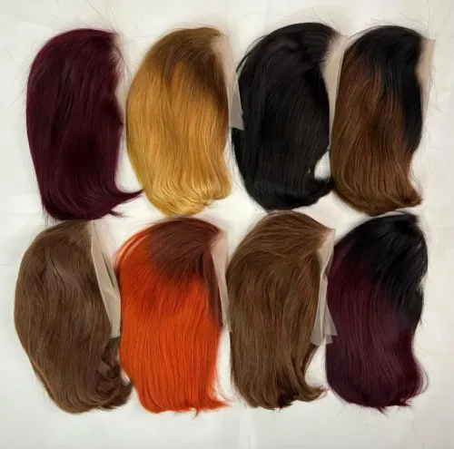 Perruque lace Frontal coupe carré taille 10"