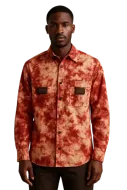 Chemise tie-dye rouge et orange 🔥