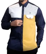 Chemise homme tendance avec un design unique et moderne ! 🛍️