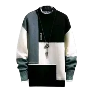 Sweat à blocs de couleurs