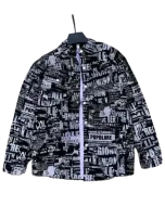 Veste à Impression de Journaux