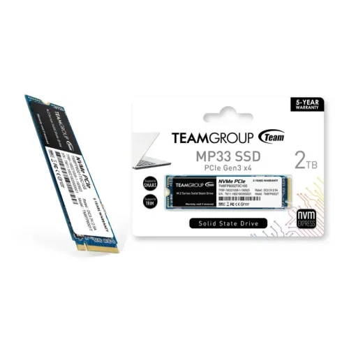 2 Tera SSD M.2 MP33 NVMe PCIe