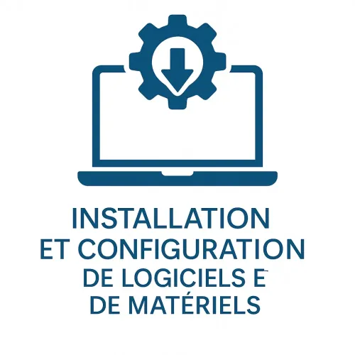  Service: Installation et configuration de logiciels et de matériels.