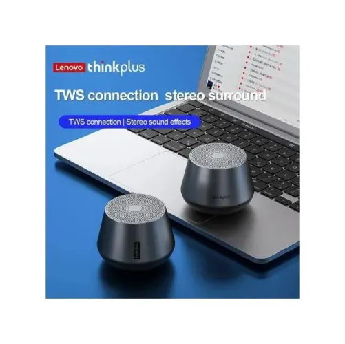 Lenovo Haut-parleur sans fil Bluetooth portable Thinkplus K3 Pro étanche, haut-parleur extérieur puissant avec son surround et basses